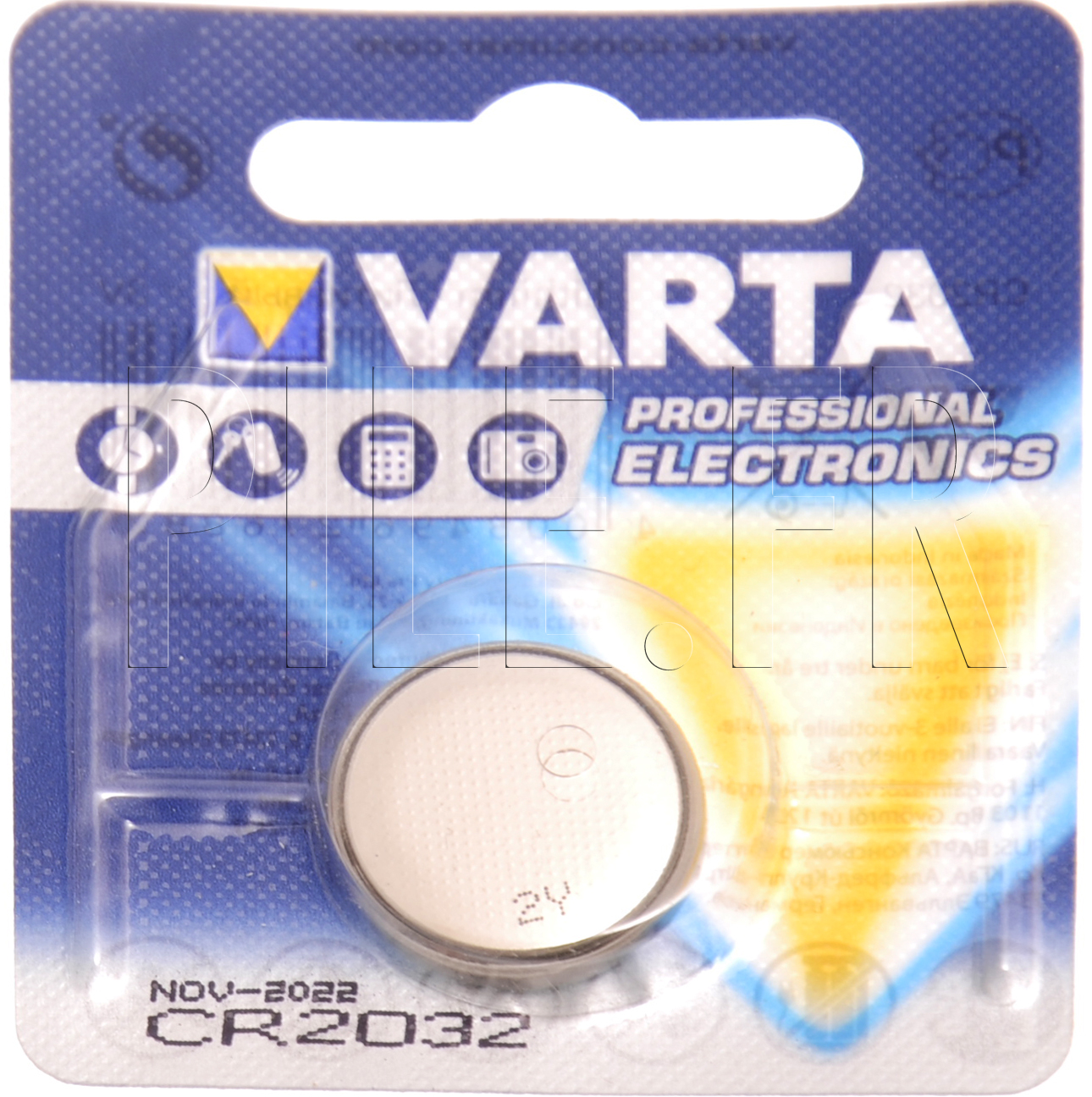Pile bouton CR 2032 lithium Varta 230 mAh 3 V 1 pc(s) S165401